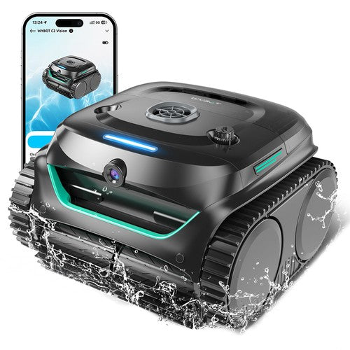 Aspirateur robot de piscine sans fil WYBOT C2 Vision Aspirateur robot de piscine sans fil WYBOT C2 Vision
